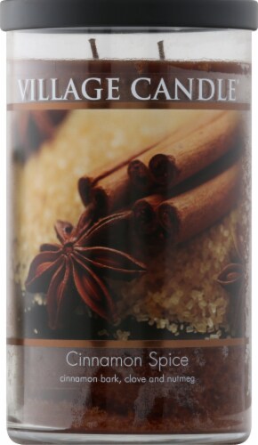 Village Candle Mini Glass Votive Candle - Cinnamon Spice