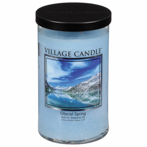 Village Candle Tall Bowl Candle - Glacial Spring