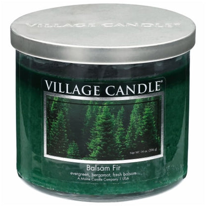 Village Candle Medium Bowl Candle - Balsam Fir