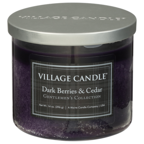 Village Candle Gentlemen's Collection - Dark Berries & Cedar