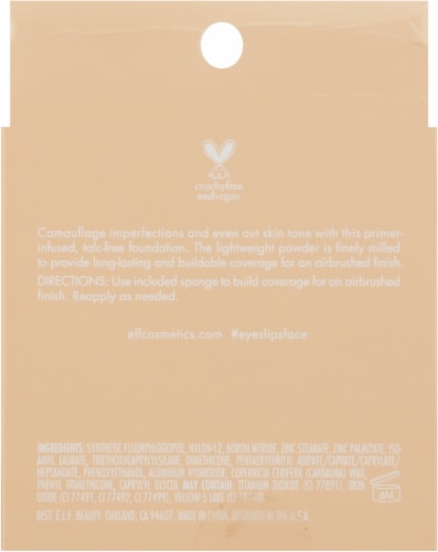 e.l.f. Camo Powder Foundation - Light 210 N, 0.28 oz