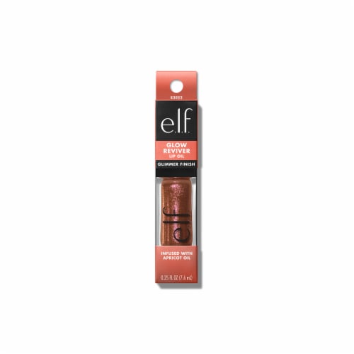 e.l.f. Glow Reviver Lip Oil Glimmer - Chocoluxe