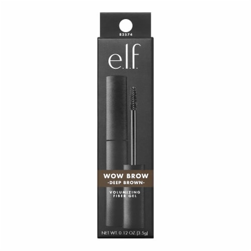 e.l.f. Wow Eyebrow Enhancer Gel - Deep Brown, 0.12 oz