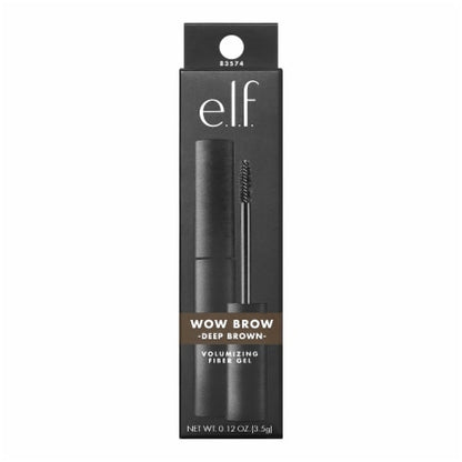 e.l.f. Wow Eyebrow Enhancer Gel - Deep Brown, 0.12 oz