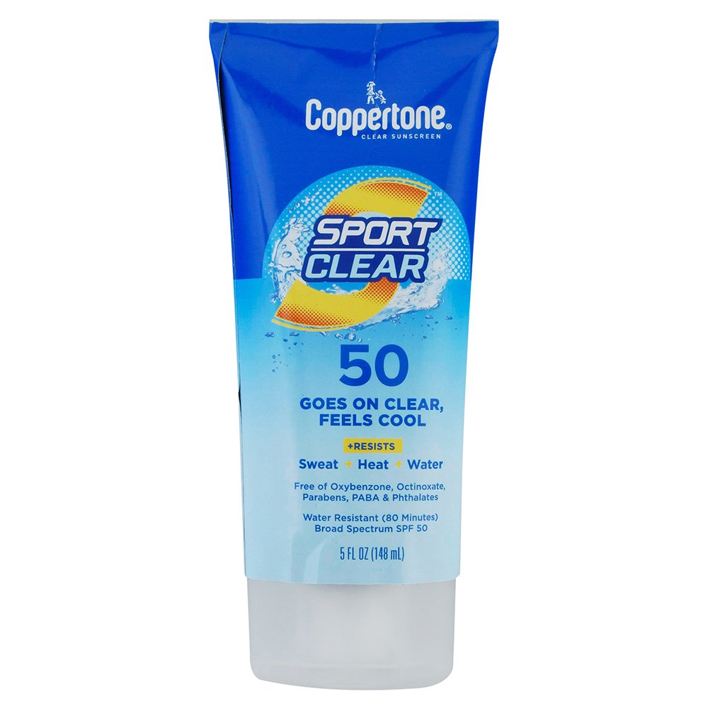Coppertone Spf#50 Sport Clear Sunscreen 5oz Tube