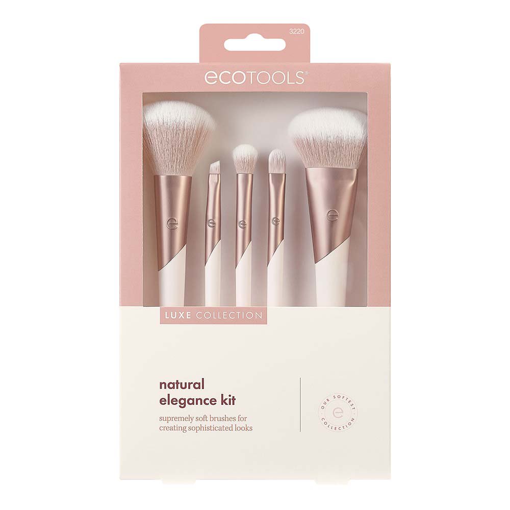 EcoTools Luxe Collection Natural Elegance Kit, 5 Piece Kit