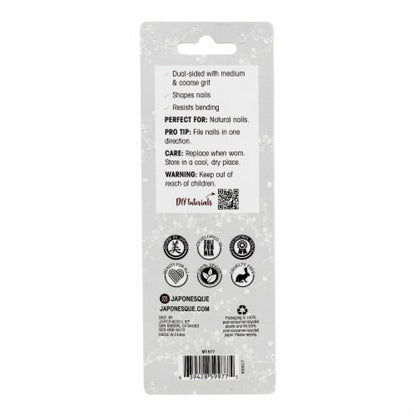Japonesque Nail Files, 5 count