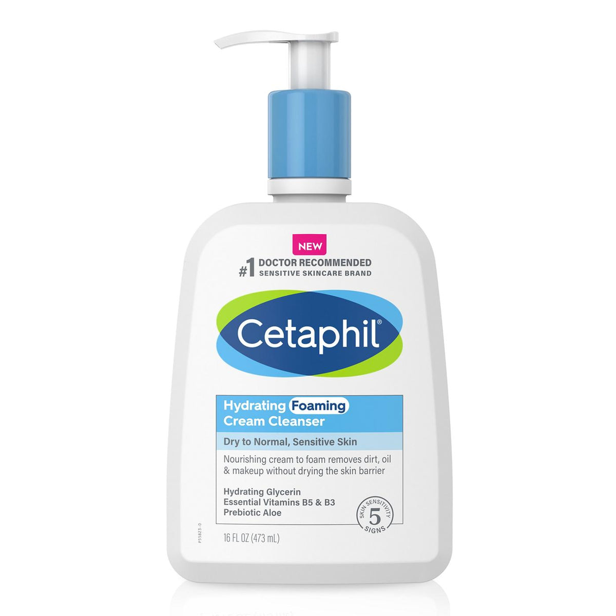 Cetaphil Hydrating Foaming Cream Cleanser 16oz Normal/Dry