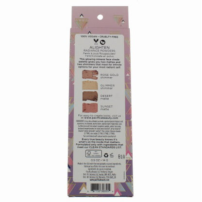 Pacifica 30355 Alighten Natural Radiance Highlight Palette 0.5 oz