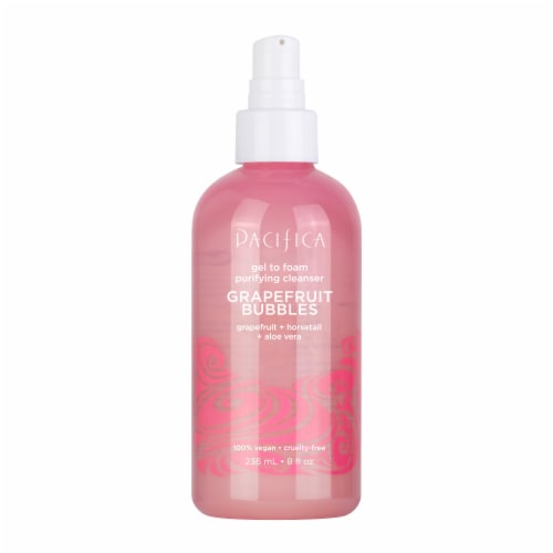 Pacifica Grapefruit Bubbles Gel to Foam Purifying Cleanser