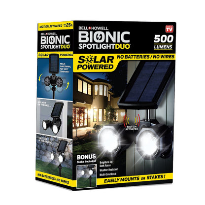 Bell + Howell Bionic Solar Powered Spotlight