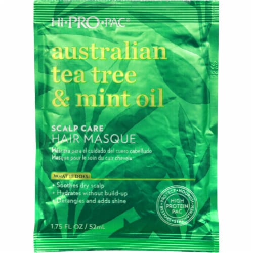 Hi-Pro Pks Tea Tree & Mint Oil Hair Masque 1.75oz (8in)