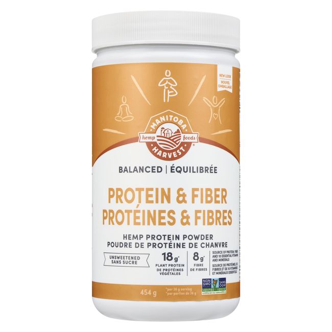 Hemp Yeah! Balanced Protein + Fiber Powder; Unsweetened
