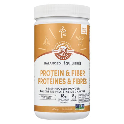 Hemp Yeah! Balanced Protein + Fiber Powder; Unsweetened
