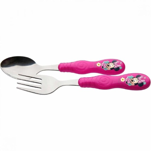 Disney Baby Mickey & Minnie Mouse Fork and Spoon Set - Assorted