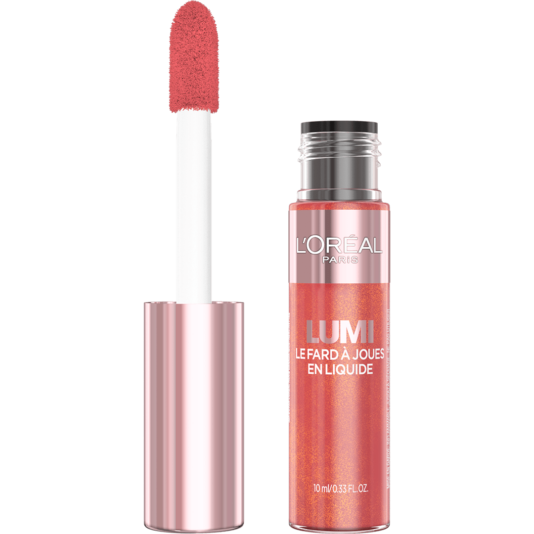 L'ORÉAL PARIS Lumi Le Liquid Blush, Intense Liquid Pigments, 635 Glowy Worth It Medium, 0.33 fl oz