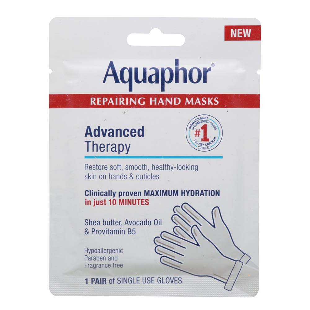 Aquaphor Repairing Hand Masks Advanced Therapy (6in)