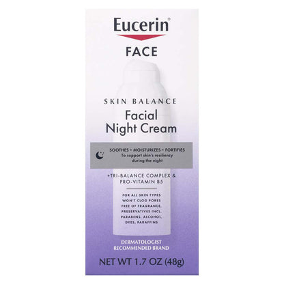 Eucerin Facial Night Cream 1.7oz