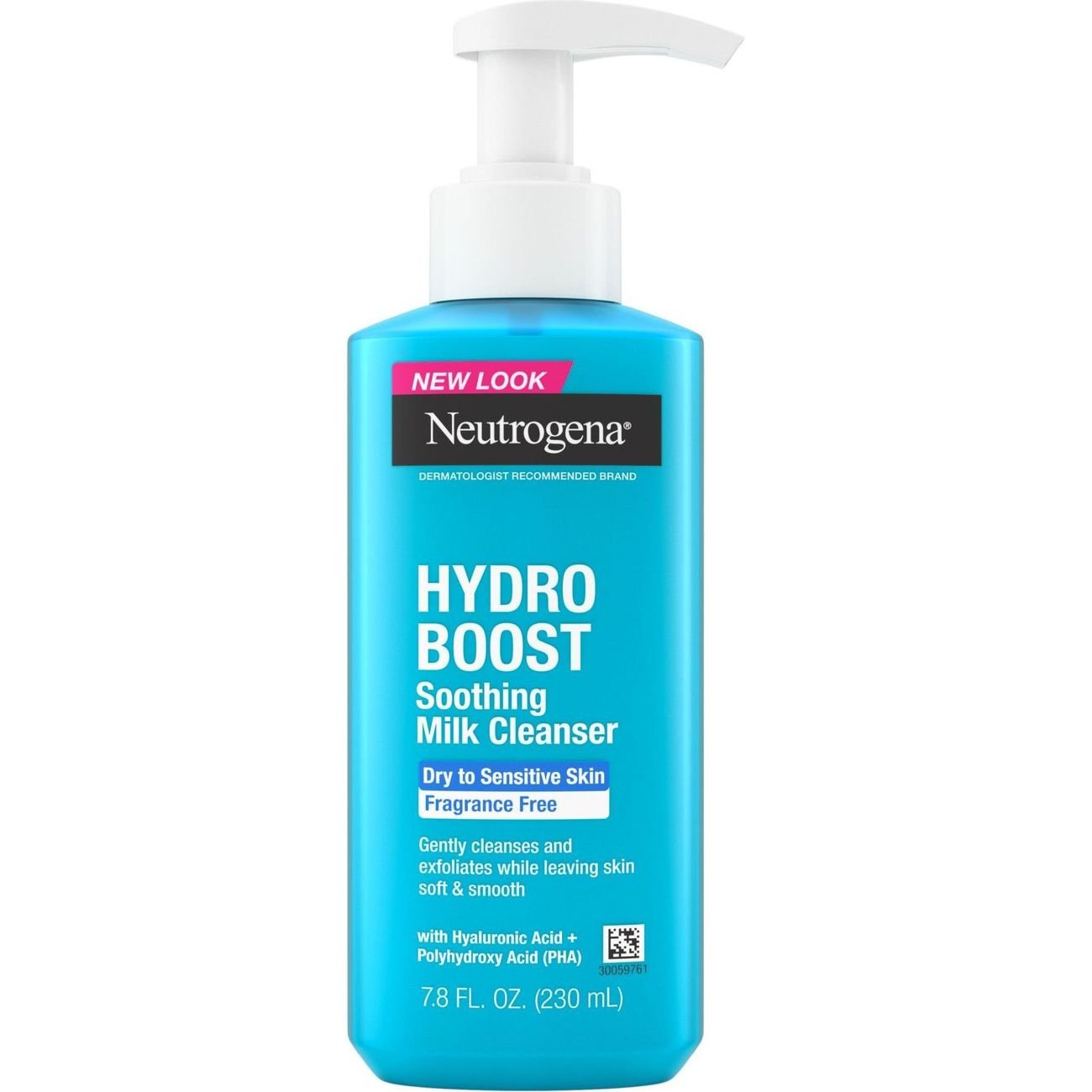 Neutrogena Hydro Boost Soothing Milk Cleanser 7.8oz