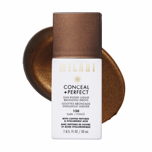 Milani Conceal + Perfect Sun Kiss Bronzing Drops - Dark