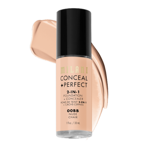 Milani Conceal + Perfect 2-in-1 Foundation + Concealer - 00BB Nude