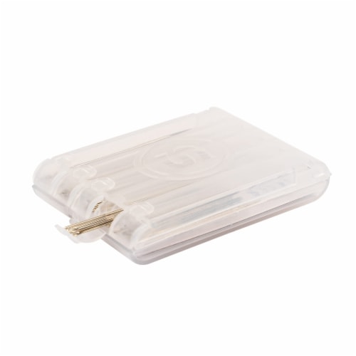 SINGER Assorted Hand Needles in Compact with Built-In Needle Threader Storage, 30 Count