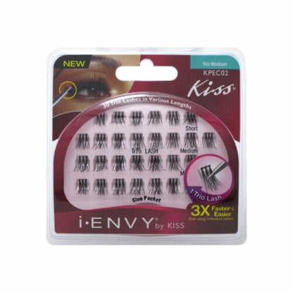 Kiss I Envy Trio Medium 30 Trio Classic Lashes