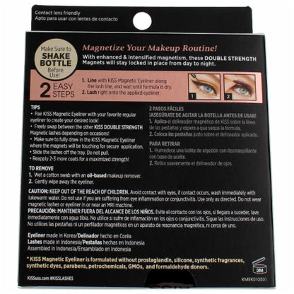 KISS Magnetic Eyeliner & Lash Kit, Lure