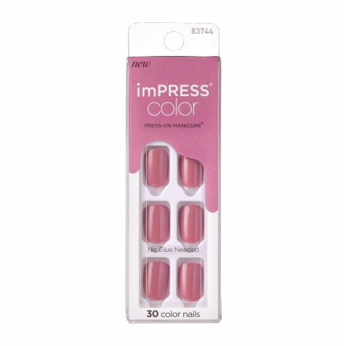 Kiss Impress Press-On-Manicure Nails 30 Count Petal Pink