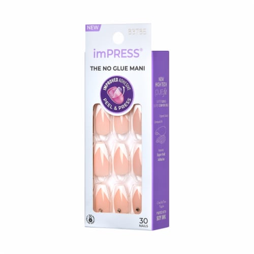 Kiss Impress Press-On-Manicure Nails 30 Ct Supreme Medium