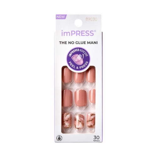 Kiss imPRESS Press-on Nails Manicure Set - Flawless, 30ct