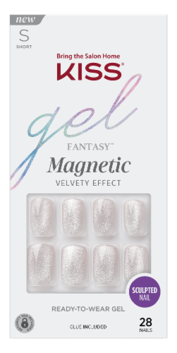 KISS Gel Fantasy Magnetic Ready-To-Wear Gel Nails - Dignity