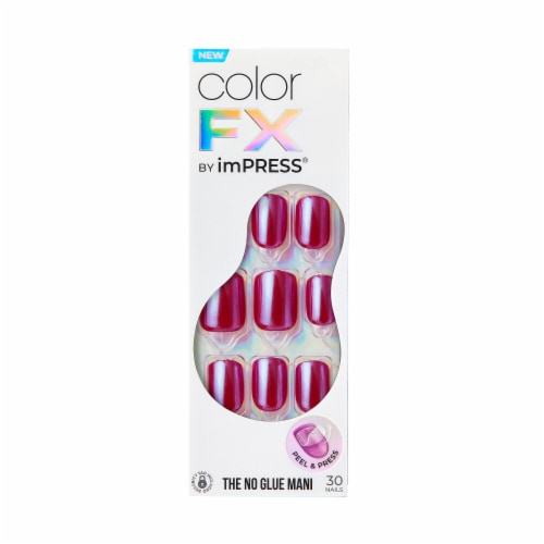 KISS imPRESS Color FX Fake Press On Nails - This City