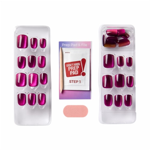 KISS imPRESS Color FX Fake Press On Nails - Levels