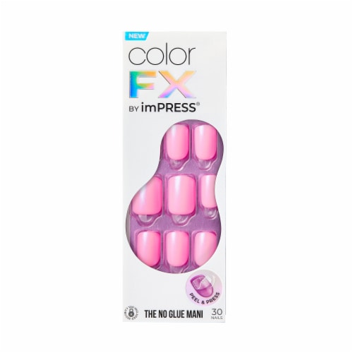 KISS imPRESS Color FX Fake Press On Nails - Late Night