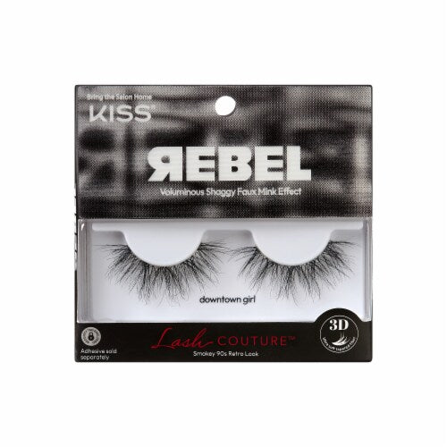 KISS Lash Couture Rebel Collection False Eyelashes Single Pack Downtown Girl