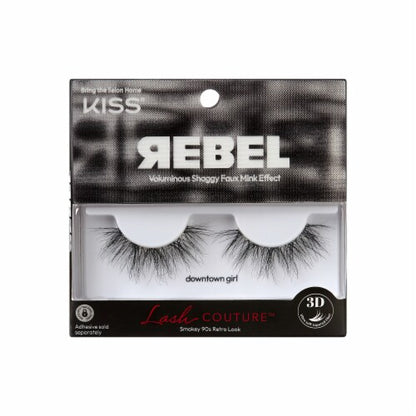 KISS Lash Couture Rebel Collection False Eyelashes Single Pack Downtown Girl
