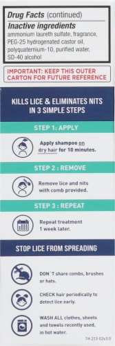 HERKLIN Lice Treatment Shampoo, Maximum Strength