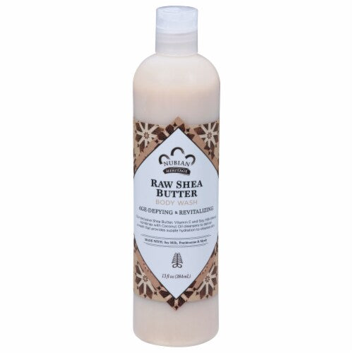 Nubian Heritage Body Wash Raw Shea Butter 13oz