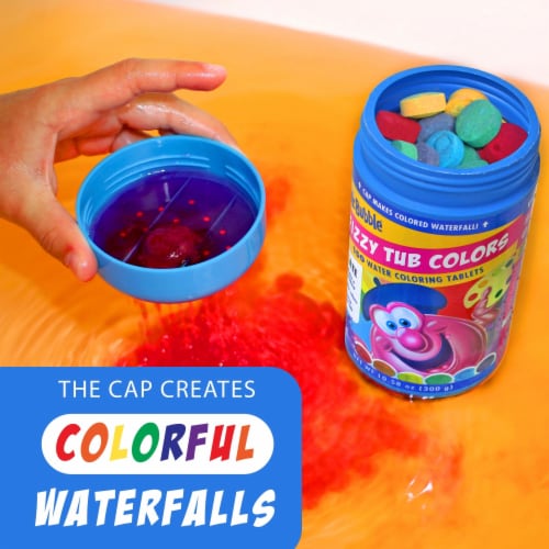 Mr Bubble Fizzy Tub Colors 9 Coloring Tablets (12in)