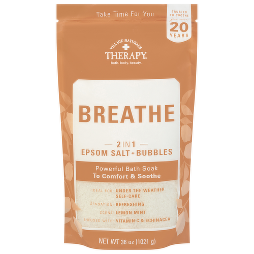 Village Nat. Cold & Allergy Bubble Bath 20oz