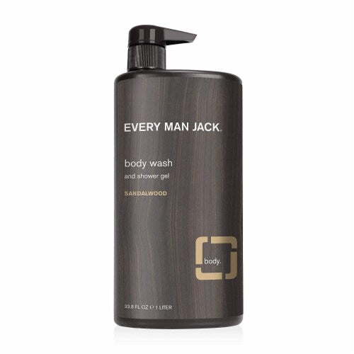 Every Man Jack Body Wash - Sandalwood, 3 oz