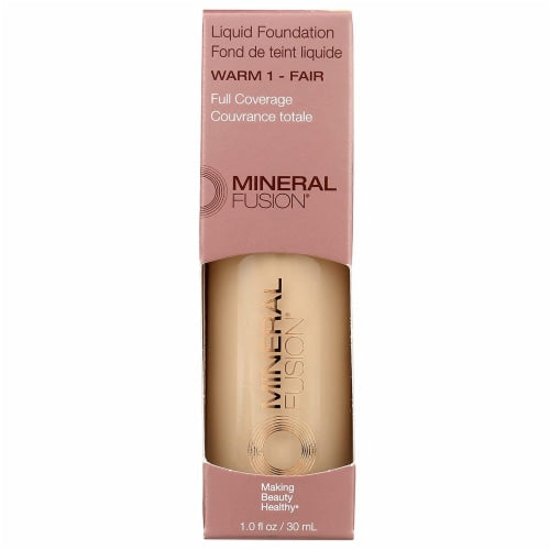 Mineral Fusion Liquid Foundation - Warm 1, Fair