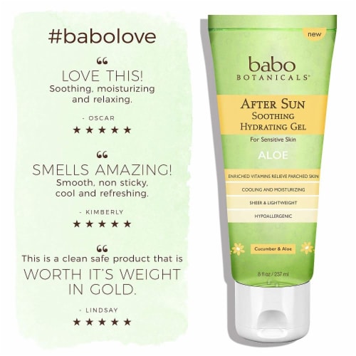 BABO BOTANICALS AFTER SUN SOOTHING,GEL