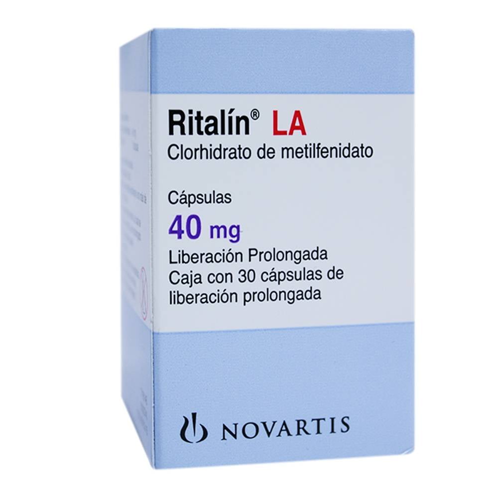 RITALIN LA CP 40MG 100         C2