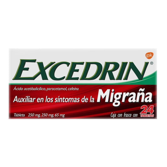 EXCEDRIN ES TB 250-250-65MG 24