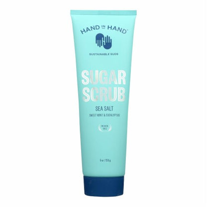 HAND IN HAND Gentle Exfoliation Sugar Scrub - Sea Salt, 9 oz
