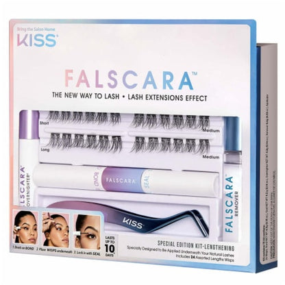 KISS FALSCARA Special All Inclusive Lash Starter Kit - 36 Lengthening Wisps
