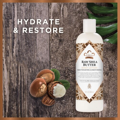 Nubian Heritage Body Lotion Raw Shea Butter 13oz