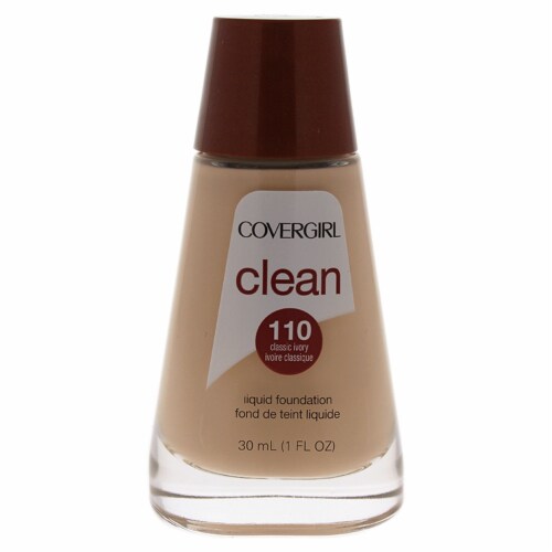 COVERGIRL Clean Makeup Liquid Foundation - 110 Classic Ivory
